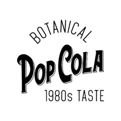 BOTANICAL POP COLA 1980s TASTE