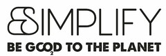 SIMPLIFY BE GOOD TO THE PLANET