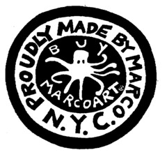 PROUDLY MADE BY MARCO N.Y.C. BUY MARCOART