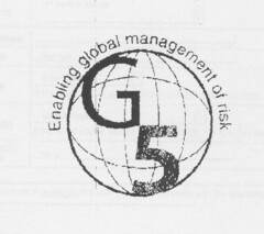 Enabling global management of risk G5