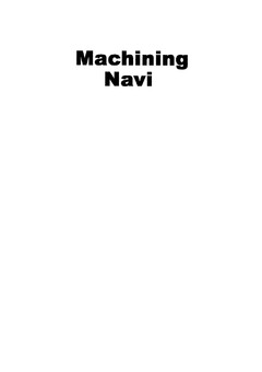 Machining Navi