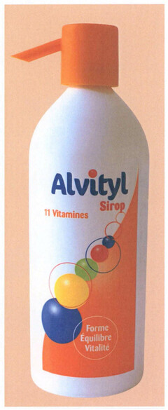 Alvityl Sirop 11 Vitamines Forme Équilibre Vitalité
