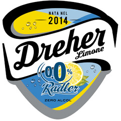 NATA NEL 2014 Dreher Limone 0.0% Radler ZERO ALCOL