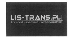 LIS-TRANS.PL transport - spedycja - wypo?yczalnia