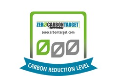 ZEROCARBONTARGET zerocarbontarget.com CARBON REDUCTION LEVEL