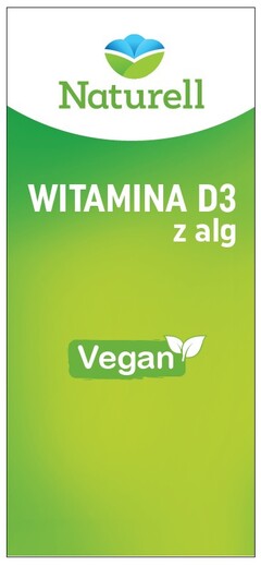 Naturell WITAMINA D3 z alg Vegan