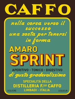 CAFFO AMARO SPRINT APERITIVO