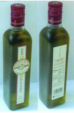 SAN LEANDRO ACEITE DE OLIVA OLIVE OIL extra virgin 100% NATURAL NATURAL