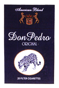 American Blend Don Pedro ORIGINAL 20 FILTER CIGARETTES