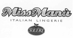 MissManú ITALIAN LINGERIE SOLERA