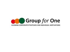 Group for One ALIGNING CORPORATE STRATEGIES AND INDIVIDUAL MOTIVATIONS