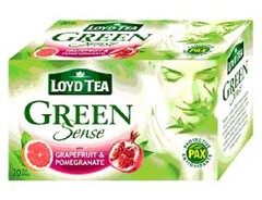 LOYD TEA GREEN Sense GRAPEFRUIT & POMEGRANATE