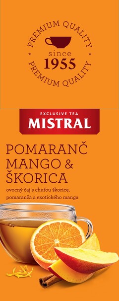 1955 MISTRAL POMARANČ MANGO & ŠKORICA