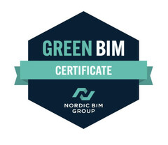GREEN BIM CERTIFICATE NORDIC BIM GROUP