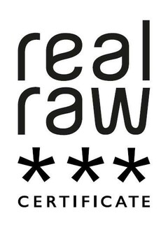 REAL RAW CERTIFICATE