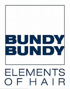 BUNDY BUNDY ELEMENTS OF HAIR