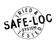 SAFE - LOC TRIED & TESTED SYSTEM