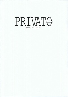 PRIVATO MADE IN ITALY