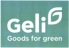 Geli Goods for green