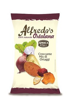 Alfredo's Ortolana 100% naturale AMICA Chips Croccante Mix di Ortaggi