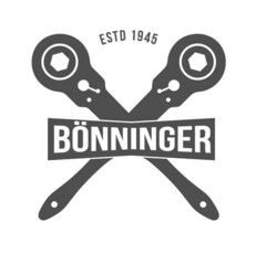 BÖNNINGER ESTD 1945