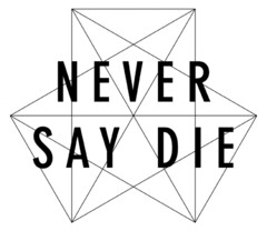 NEVER SAY DIE