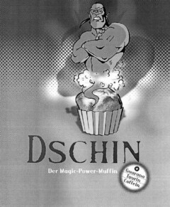 DSCHIN Der Magic-Power-Muffin Guarana Taurin Coffein