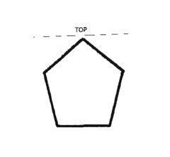 a shape (contour) of a label as shown below, the label for application on a bottle or on a packaging thereof, the label eing printed or decorated in an arbitary manner.