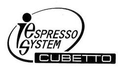 i eSPRESSO SYSTEM CUBETTO