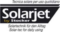 Solarjet by Stocker Tecnica solare per uso quotidiano Solartechnik für den Alltag Solar-tec for daily using