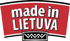 made in LIETUVA