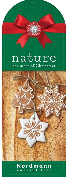 nature the scent of Christmas Nordmann natural tree
