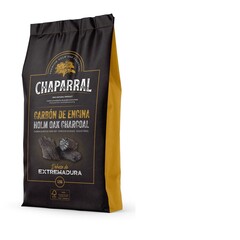 CHAPARRAL CARBON DE ENCINA HOLM OAK CHARCOAL DEHESA DE EXTREMADURA