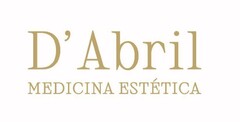 D'Abril MEDICINA ESTÉTICA