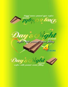 Day & Night presents wafers with peanut cream filling