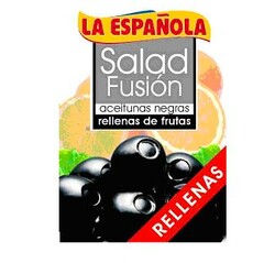 LA ESPAÑOLA Salad Fusión aceitunas negras rellenas de frutas RELLENAS