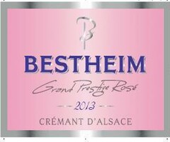 B BESTHEIM Grand Prestige Rosé 2013 - CREMANT D'ALSACE