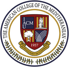 THE AMERICAN COLLEGE OF THE MEDITERRANEAN - I ACM U 1957 BEVES A LA FONT DE LA SAPIENCI