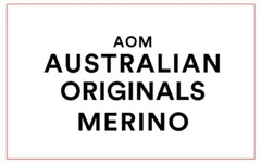 AOM AUSTRALIAN ORIGINALS MERINO