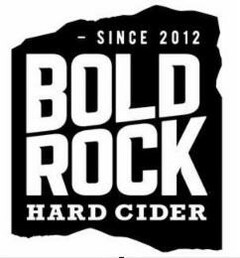 SINCE 2012 BOLD ROCK HARD CIDER