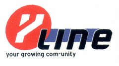 Yline your growing com-unity