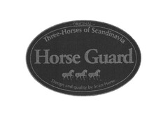 ORIGINAL Three Horses of Scandinavia Horse Guard Design and quality by Scan-Horse