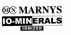 MN MARNYS IO-MINERALS IONIZED