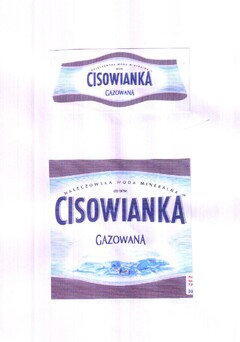 NAŁĘCZOWSKA WODA MINERALNA OD 1979r. CISOWIANKA GAZOWANA