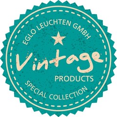 EGLO LEUCHTEN GMBH Vintage PRODUCTS SPECIAL COLLECTION