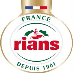 FRANCE rians DEPUIS 1901