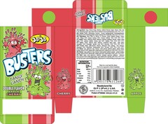 JOJO BUSTERS TANGY CANDY DOUBLE FLAVOR APPLE CHERRY