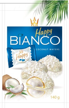 Happy BIANCO Happy COCONUT WAFERS