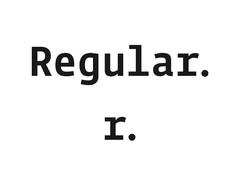 Regular . I.