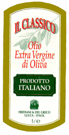 IL CLASSICO Olio Extra Vergine di Oliva PRODOTTO ITALIANO